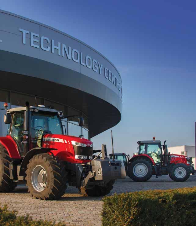03 Beauvais, Fransa Mühendislik ve Üretim Mükemmelliğinin Merkezi MASSEY FERGUSON'DAN Son beş yıl içinde Massey Ferguson un yüksek beygir gücüne sahip traktör