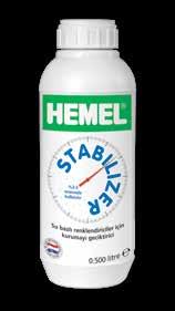 süresini arttırır %2-3 oranında kullanılır Kurşunsuz Çevre dostu HEMEL Universal Stain ve Hickson