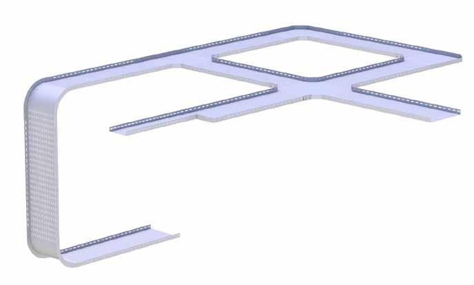 FORMLU KABLO KANALLARI FORMED CABLE TRAYS FORMLU KABLO KANALLARI / FORMED CABLE TRAYS A Kalınlık T H Pregalvaniz Sendzimir Galvanization / (kg/mt) Birim