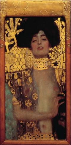 1103 Görsel 1. Gustave Klimt, 1901, Judith ve Holofernes in Başı, t.ü.y.b.