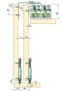 Kullanışlı, sessiz ve montajı çok kolaydır. 16-40 mm kapak kalınlıklarında kullanılmaktadır.