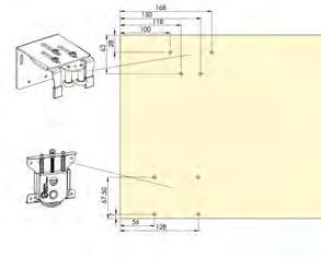 The use is soundless abd montage is very easy. Useable for 16-40 mm door thickness.