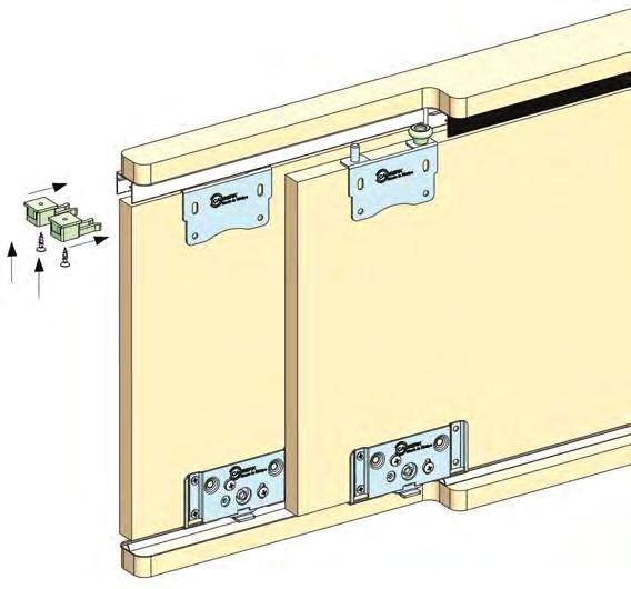 SKM 70 ADJUSTABLE SLIDING DOOR MECHANISM 70 KG AYARLI SÜRGÜLÜ KAPAK MEKANİZMASI Ayarlı sürgülü kapak