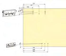 Suitable for doors 16-45 mm thickness.