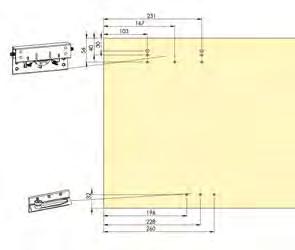 Suitable for doors 16-48 mm thickness.