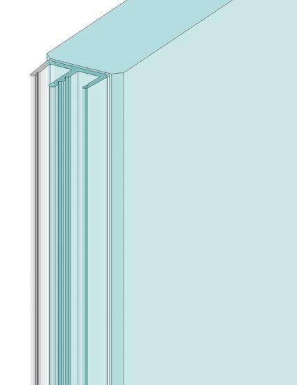 Yüksek mukavemetli transparan yapışkanı ile cam contası hızlıca monte edilebilen yumuşak transparan conta kenarından oluşur.