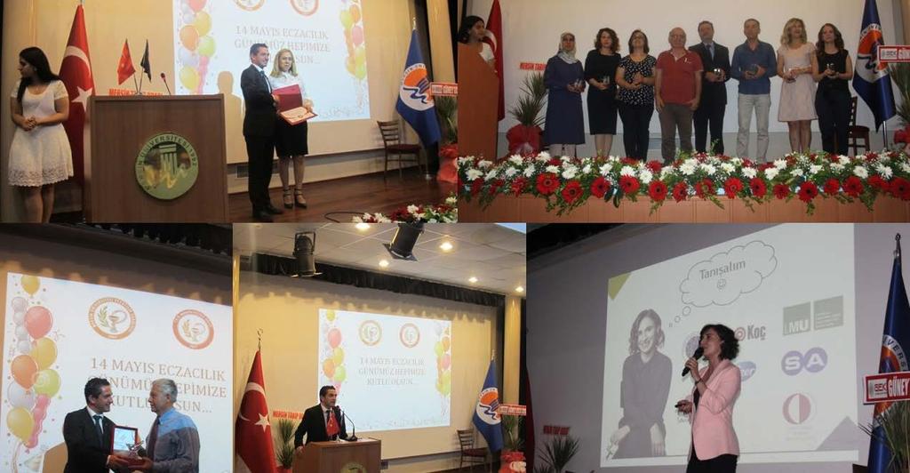 Mersin Üniversitesi Eczacılık Fakültesi ile birlikte düzenlediğimiz kutlama töreni MEÜ. Prof. Dr.