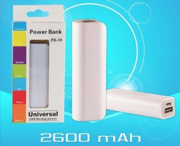 2600 mah Powerbank ÖZEL