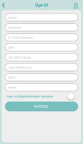 39 Kullanıcı Rehberi: Gedik Trader Mobil Üyeler Gedik Yatırım da yatırımcı hesabınız olmasa da, e-posta adresiniz ile kayıt olarak, giriş yapabilirsiniz.