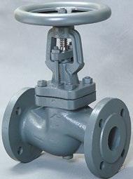 Geri Döndürmez Glob (S.D.N.R.) n Return Globe Valve DIN rm PN 16 TCVK13F 01 Gövde / Body 02 Kapak / Bonnet CuSn1/GG25/GGG40.