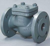 Lift Tipi Çekvalf Lift Type Check Valve VG rm PN 16 TCVA13F 01 Gövde / Body 02 Kapak / Bonnet 03 Klape / Disc CuSn10/GG25/GGG40.3/GSC25 Paslanmaz Çelik / Stainless Steel DN 15-50 1.