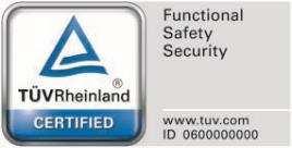 Güvenli Uygulamaların Temel Amacı ( TÜV Rheinland desteği ile ) ÜRÜNLER SÜREÇLER UYGULAMALAR PERSONEL Endüstriyel Ürünler için Fonksiyonel Güvenlik sertifikasyonu Fonksiyonel Güvenlik Yönetimi
