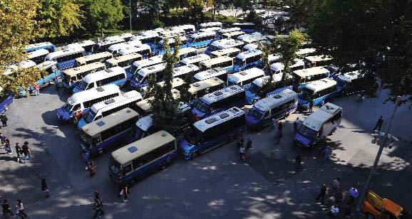 26 İlçelerimizden Gölbaşı-Kızılay arasında yeni minibüs hattı Tansel Semerci Büyükşehir Belediyesi, Gölbaşı-