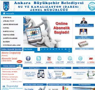 24 Haber ASKİ de online abonelik hizmeti Nursen Turan ASKİ Genel Müdürlüğü, sosyal medyayı kullanımdaki etkinliğini her geçen gün arttırmaya devam ediyor.