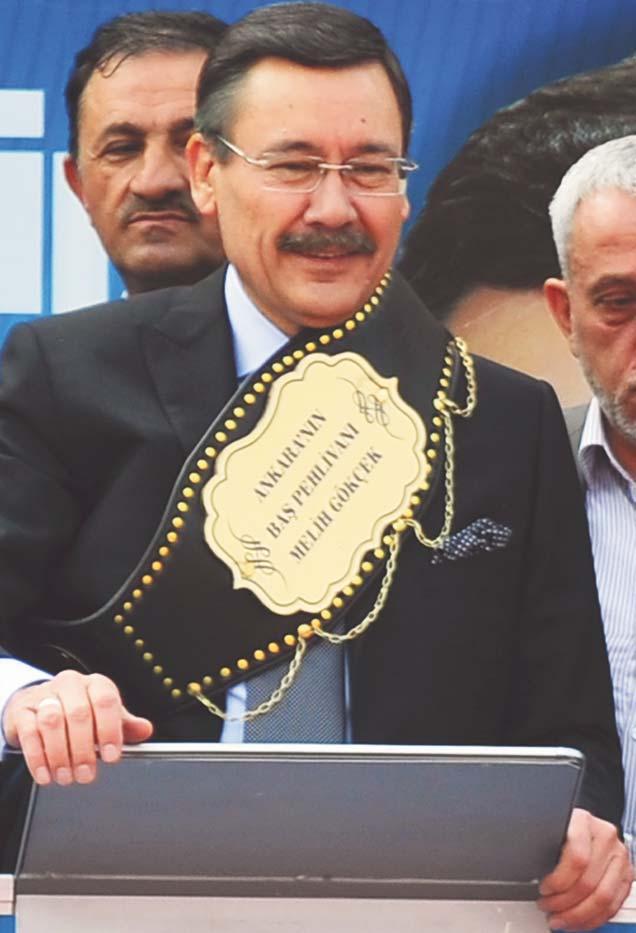5 Kez Ankara Büyükşehir Belediye Başkanlığı için mazbatasını alan Melih Gökçek, Bana oy veren vermeyen herkesin belediye başkanıyım.