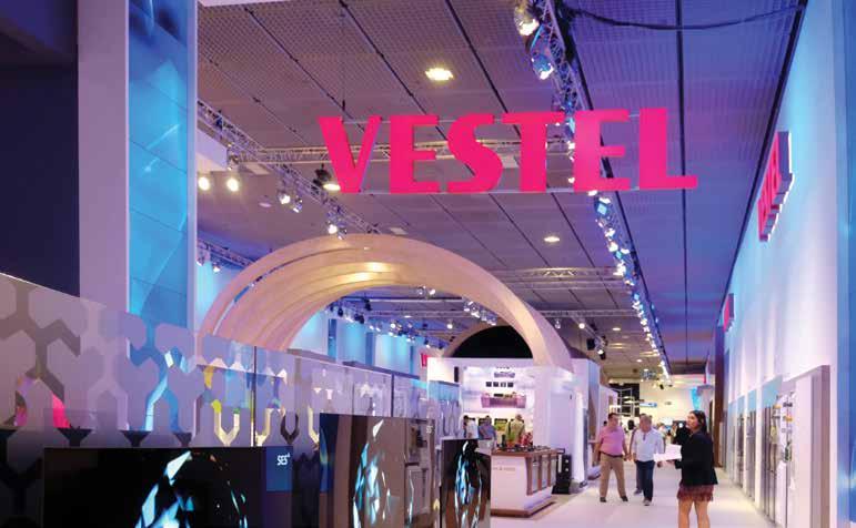 Tüketici Elektroniği ve Beyaz Eşya Yatırımlar Yurt içi ve yurt dışı pazarlarda artan müşteri talebini karşılamak üzere yeni yatırım atağına kalkan Vestel, Manisa OSB de 2016 sonunda aldığı 81,2 bin m