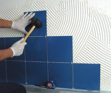 mozaik, mermer seramik kaplama uygulamalarında, Alçı panel, alçı sıva ve boyalı zeminler üzerine seramik yapıştırılmasında, Isı yalıtım levhalarının yapıştırılmasında kullanılır. Kullanıma hazırdır.