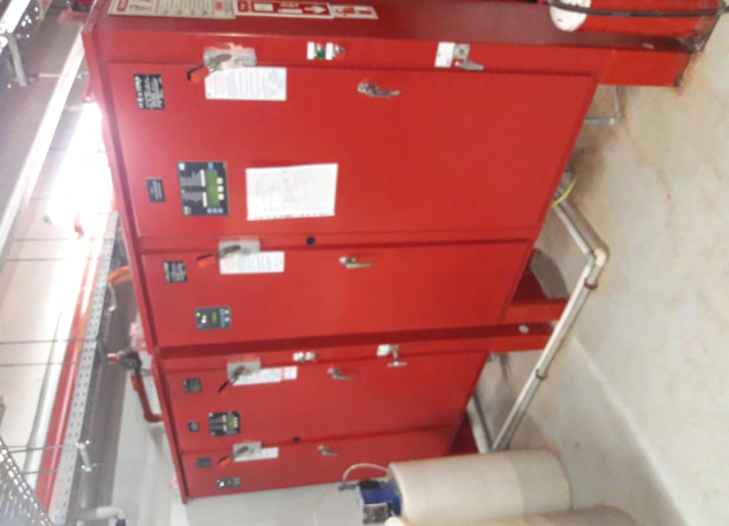 Yangın Pompaları Yedek dizel motor tahrikli pompa kullanılmadığı takdirde, yangın pompalarının enerji beslemesi güvenilir