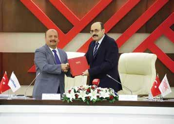 Dr. İbrahim Özkol ve ASELSAN Genel Müdürü Dr. Faik Eken tarafından imzalandı.