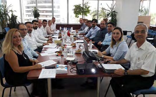 ETKİNLİKLER ACTIVITIES THBB Teknik Komite ile Çevre ve İş Güvenliği Komitesi toplantıları yapıldı Türkiye Hazır Beton Birliği (THBB) Komiteleri, hazır beton sektörünün gelişimi ve sorunların çözümü