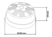 borled Glop Armatürler Ceiling Luminaires Neptün Armatür Neptün Fixture 27 Max. 60W 9W 40 20 TS 8698 EN 60598 2-1 Renk Color BR-00245-010 Beyaz / White 2 36 0.209 17.