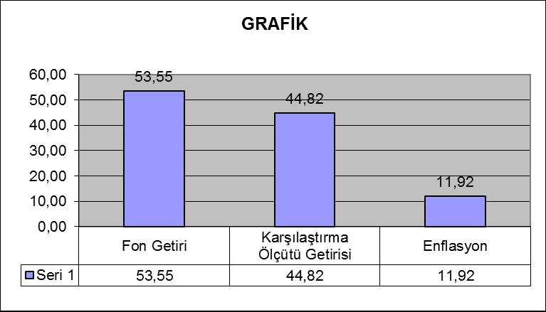 B. PERFORMANS BİLGİSİ Karşılaştırma Ölçütünün Getirisi /Eşik Değer (%) Enflasyon Oranı (%) Portföyün Zaman İçinde Standart Sapması % Karşılaştırma Ölçütünün Standart Sapması Sunuma Dahil Dönem Sonu