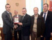 Ukrayna Tarım-Hayvancılık Fuarı ve Türk Ukrayna İşadamları Derneği (TUİD) çalışma ziyareti 09-12 Şubat 2012 Trakya daki Borsa Başkanları ve Yönetim