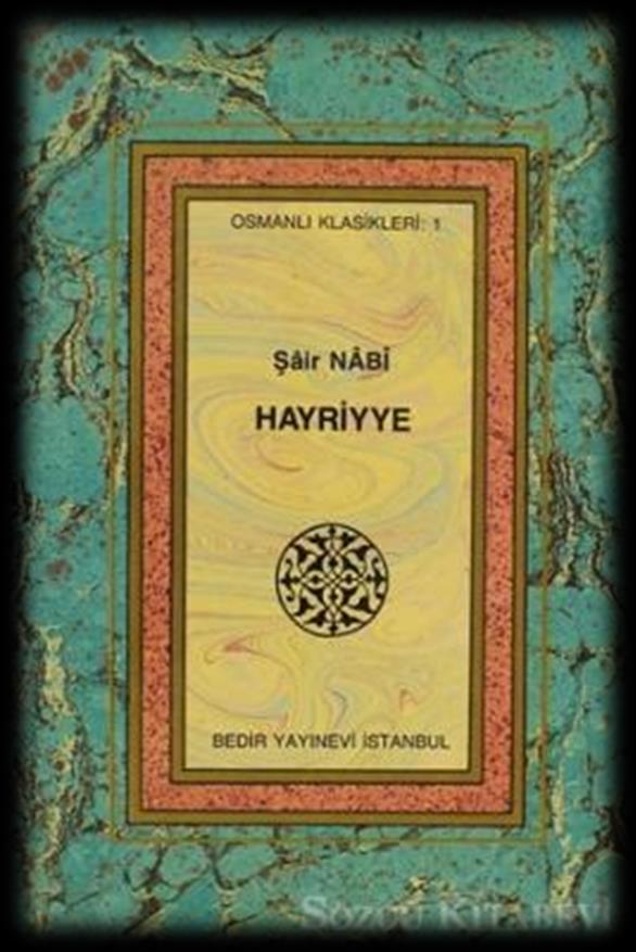 NABİ 1641 senesinde, Şanlıurfa'da doğmuş, 24 yaşında İstanbul da eğitimine devam ederek, şiirleri ile tanınmaya başlamıştır.