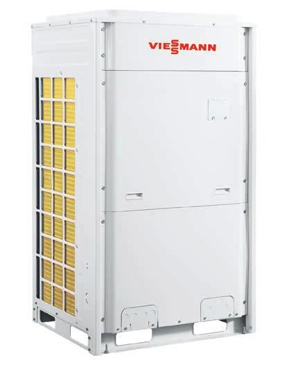 VRF klima sistemleri VITOCLIMA 333-S Isı geri kazanımlı Soğutma kapasitesi: 8 HP - 64 HP Vitoclima 333-S Isı geri kazanımlı VRF nin üstünlükleri: Tek dış ünite ile eşzamanlı ısıtma ve soğutma imkanı