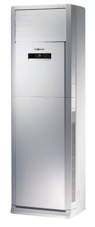 VRF klima sistemleri VITOCLIMA 333-S Salon tipi iç üniteler Soğutma kapasitesi: 10 kw - 14 kw Genel özellikler: Geniş ve yüksek tavanlı mekanlarda konforlu ve kolay çözüm Şık tasarım Standart