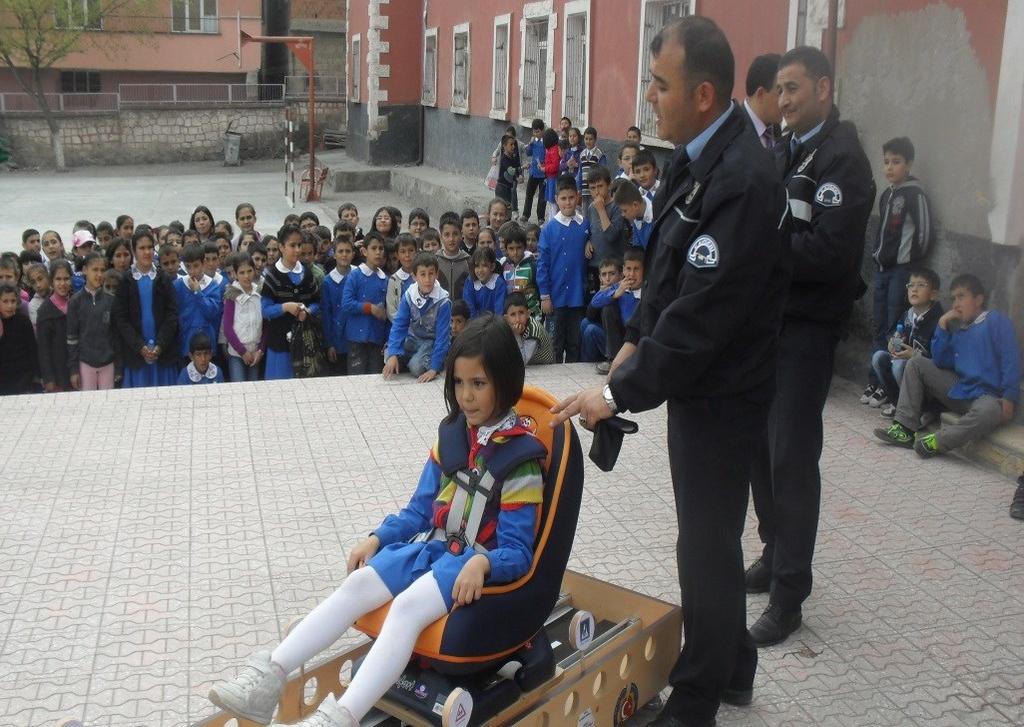 aracılığıyla velilerinde sürece dahil olması, velilerin çocuk koltuğu kullanımına teşvik edilmesi amacıyla