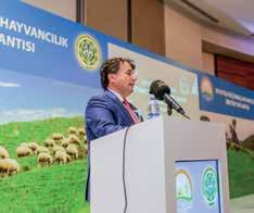Saygı duruşu ve İstiklal Marşı'nın okunmasıyla başlayan programda Gıda, Tarım ve Hayvancılık Bakanı