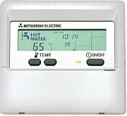 GENEL ÖZELLİKLER / Kontrol ve Kumanda R/C ile Kontrol : PAR-W21MAA PAR-W21MAA İle Kontrol ON / OFF Çalışma modu seçimi Su sıcaklığı ayarı