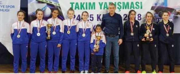 Grup'ta mücadele eden Çorum Voleybol Spor Kulübü.