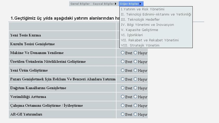 Veritabanı Çalışması