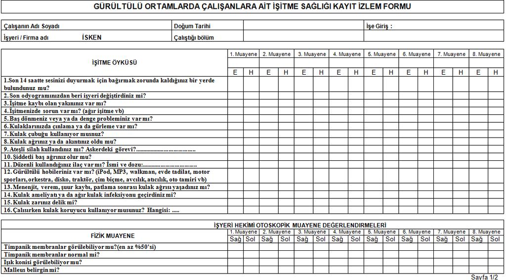 İşitme İzlem