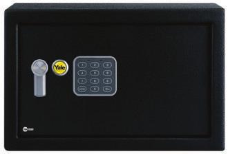 ayarlanabilir şifre Düşük pil uyarısı Yumuşak malzeme ile kaplı iç taban Hem zemine hem duvara montaj 149 150 151 LCD Ekranlı Kasalar - UK Seri