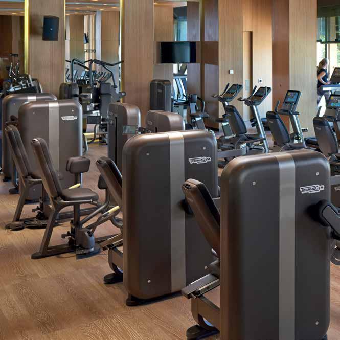 FITNESS & WELLNESS The fitness and wellness center is equipped with state of the art results offering a full range of cardiovascular, strength and flexibility equipment targeted