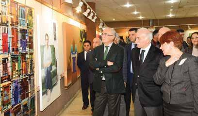 36. DYO Resim Yarışması Samsun Sergisi Atatürk Kültür Merkezi Güzel Sanatlar Galerisi nde Açıldı DYO 36.
