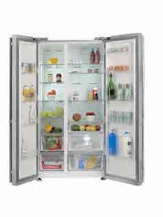 SOLO BUZDOLABI MAESTRO 471 KWH/YIL NFE3 650 X A 9H Solo buzdolabı A+ Enerji sınıfı Parmak izi tutmayan paslanmaz çelik yüzey Elektronik gösterge (LCD ekran) No-Frost Su ve buz pınarı Akıllı soğutma