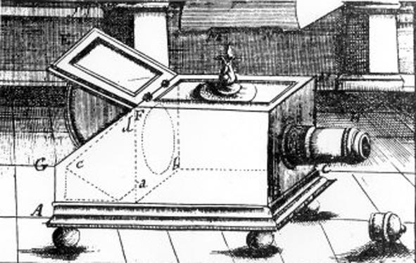 perspektif konusunda 1568 yılında yazdığı kitapta tek bir mercek yerine iki adet dışbükey (ince kenarlı) mercek kullanmanın görüntü kalitesini daha da arttırdığını öne sürmüştür.