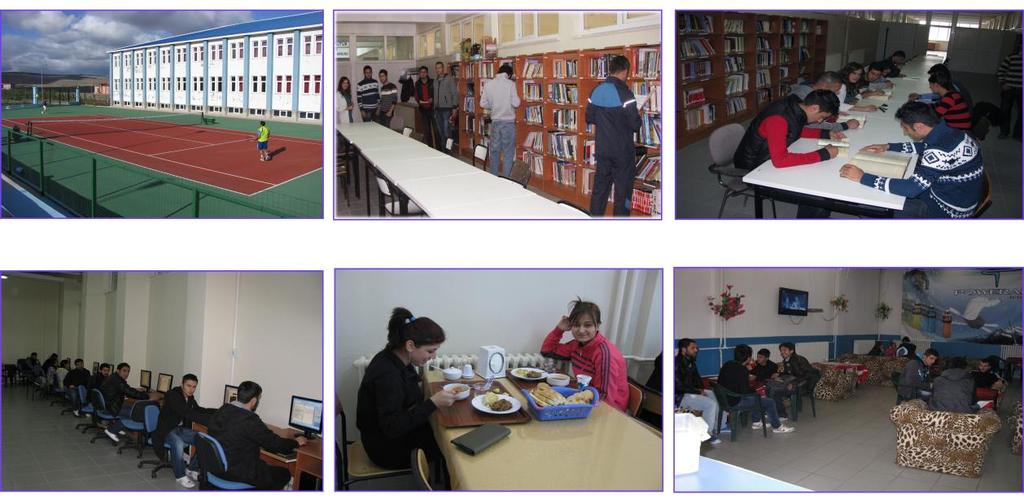 FİZİKİ VE TEKNİK ALTYAPI Yüksekokulumuz şu anda eski Erzurum yolu üzerindeki SABESYO-Turizm Fakültesi-Sarıkamış Meslek Yüksekokulu ortak kampüsünde bulunan binada eğitim öğretim faaliyetlerine devam