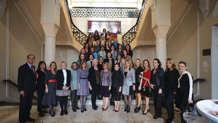 Ders kapsamında Kadın Girişimciler Kurulu İcra Komitesi Başkanı Aysel Öztezel ve Kurul üyeleri ile öğrenciler arasında girişimcilik ve iş dünyasında başarıya ulaşmak için yapılması gerekenler