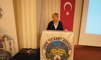 Perşembe günü İzmir Ticaret Borsası nı (İTB) ziyaret etti. İTB Genel Sekreter Yardımcısı Dr.
