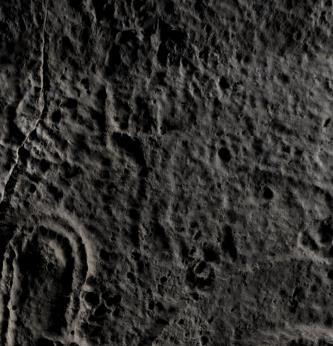 Kırtepe II no lu lahit teknesi, kalkanın sol üst köşesinde yer alan insan figürünün RTI metodu ile ortaya çıkan görüntüleri (default, diffuse gain, normals) Bu mezara ilişkin bahsi geçen tüm
