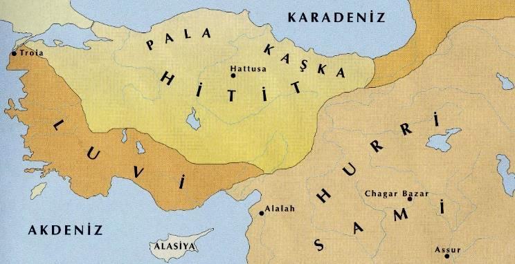 M.Ö. 1200-750/700 Anadolu: çeşitli beylikler Demir Çağ G