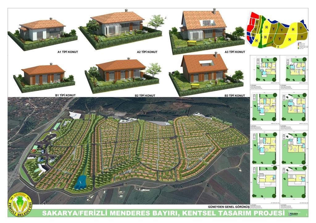 SAKARYA DA 2000 KONUT LUK