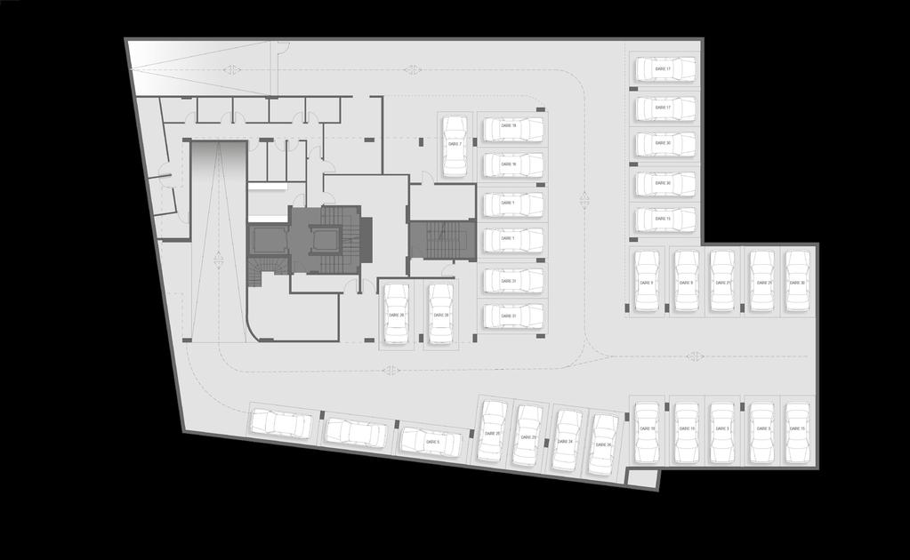 1. Otopark Katı 3+1 daireler için 2, 6+1