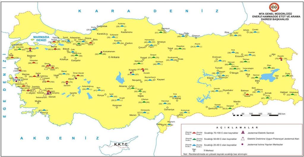 Türkiye nin Jeotermal Enerji Kaynakları RSM DE