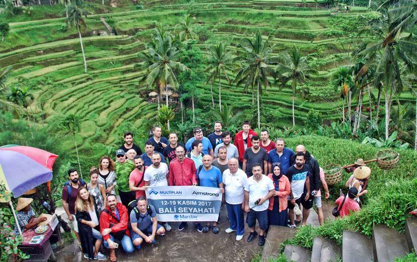 4 İnşaat sektörüne sunduğu ürün ve hizmetler ile her zaman lider konumda olan Mardav Yalıtım, Endonezya nın dünyaca ünlü Bali Adası na seyahat düzenledi.